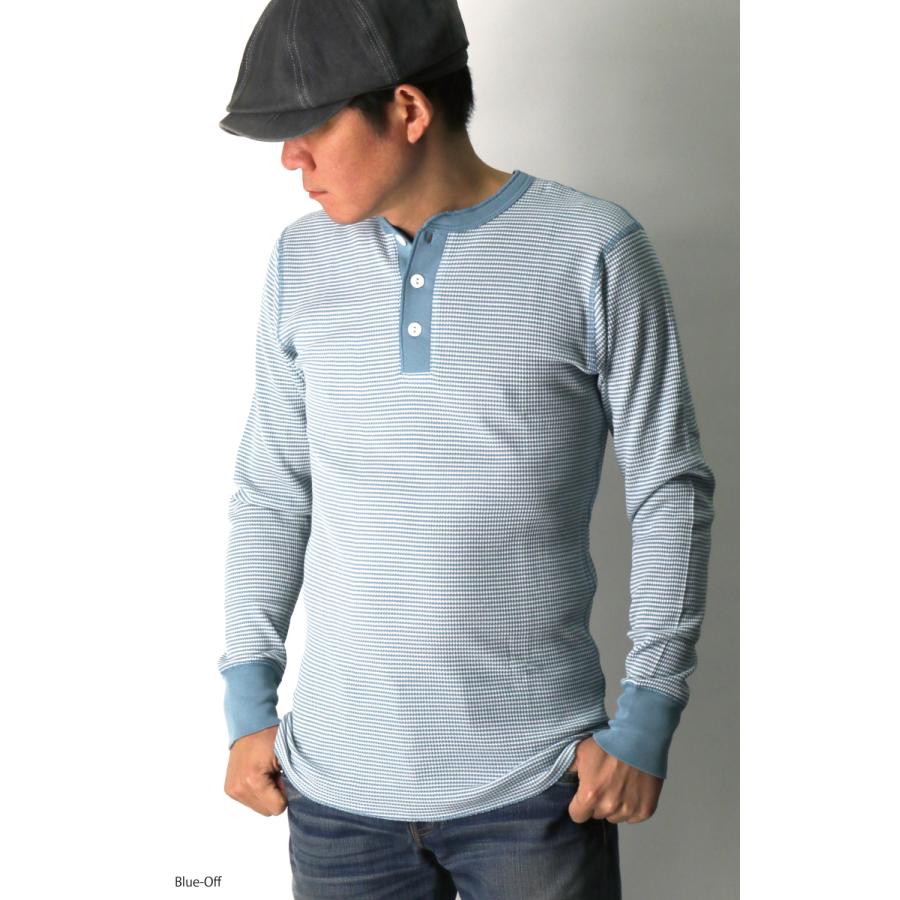 Healthknit (ヘルスニット) ロングスリーブ サーマル ヘンリー Healthknit (ヘルスニット) ロングスリーブ サーマル ヘンリー