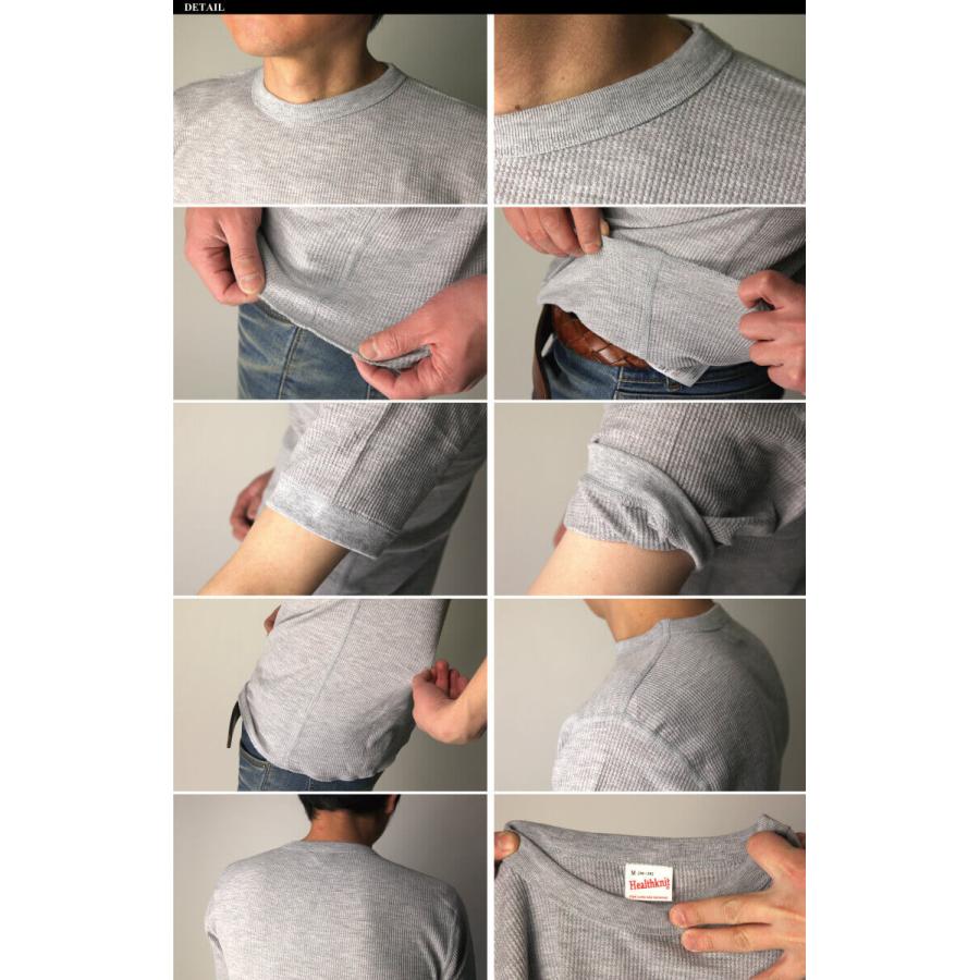 Healthknit (ヘルスニット) ショートスリーブ サーマル クルー Healthknit (ヘルスニット) ショートスリーブ サーマル クルー