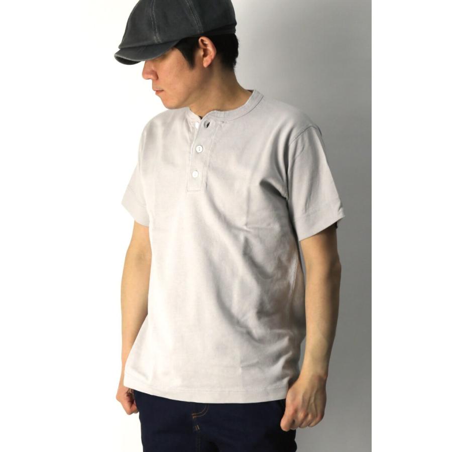 Healthknit (ヘルスニット) マックスウエイト ヘンリーネック T