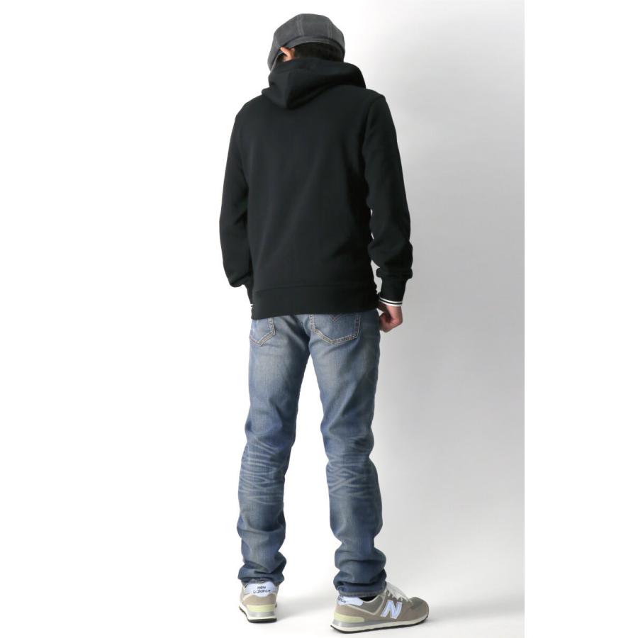 FRED PERRY (フレッドペリー) フード スルー ジップ パーカー