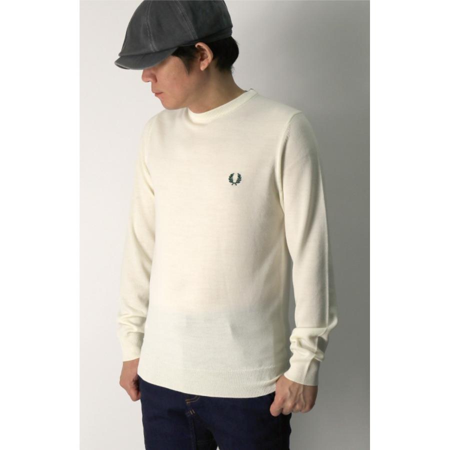 FRED PERRY (フレッドペリー) クラッシック メリノ クルーネック FRED PERRY (フレッドペリー) クラッシック メリノ クルーネック