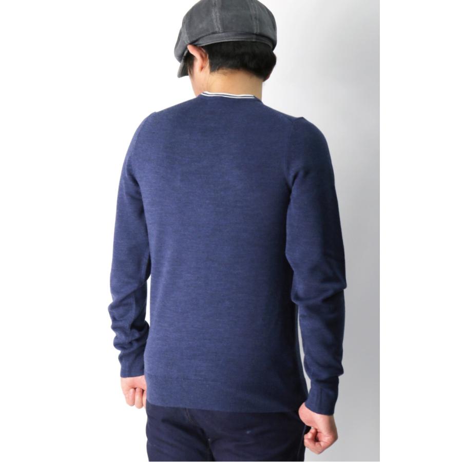 FRED PERRY (フレッドペリー) クラッシック メリノ クルーネック FRED PERRY (フレッドペリー) クラッシック メリノ クルーネック