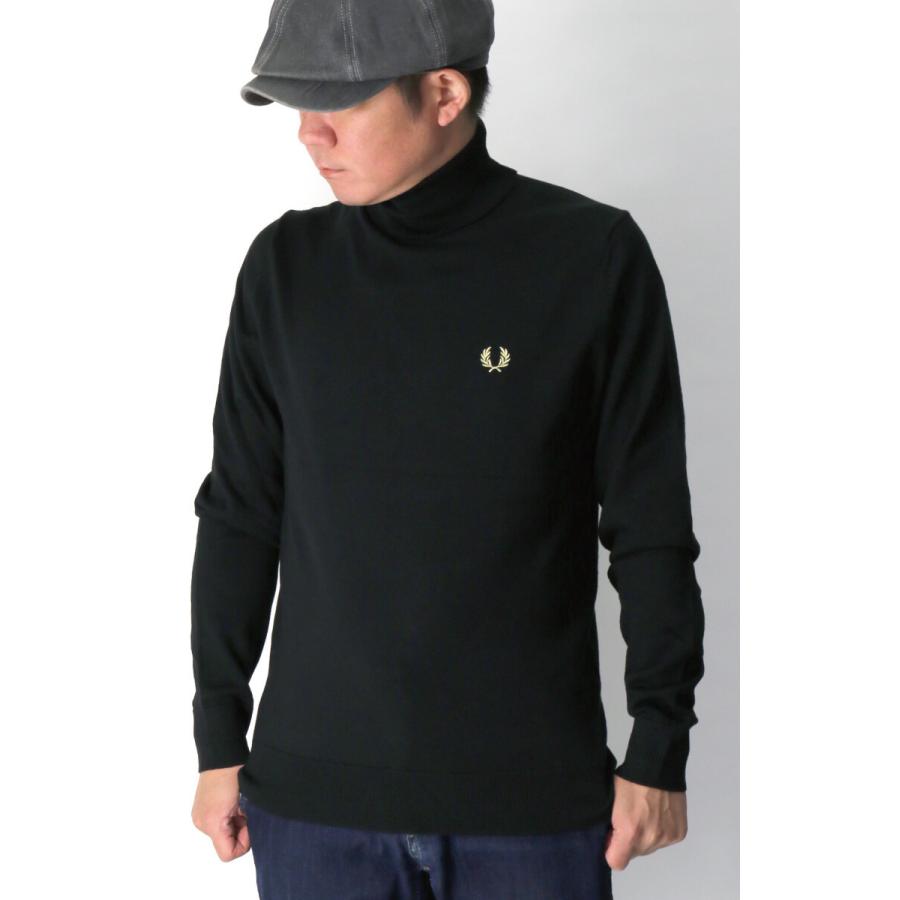 FRED PERRY (フレッドペリー) ロール ネック ジャンパー ロール FRED PERRY (フレッドペリー) ロール ネック ジャンパー ロール