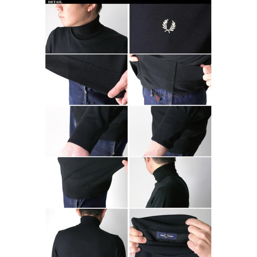 FRED PERRY (フレッドペリー) ロール ネック ジャンパー ロール FRED PERRY (フレッドペリー) ロール ネック ジャンパー ロール