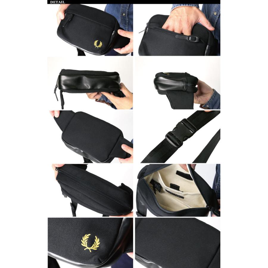 FRED PERRY (フレッドペリー) ピケ クロス ボディバッグ FRED PERRY (フレッドペリー) ピケ クロス ボディバッグ