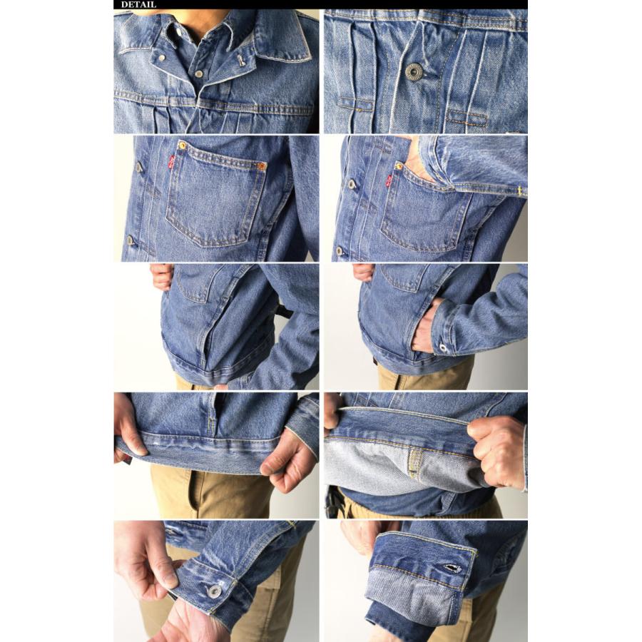 (リーバイス) Levi's タイプ1 トラッカー ジャケット Gジャン デニム メンズ レディース｜retom｜09