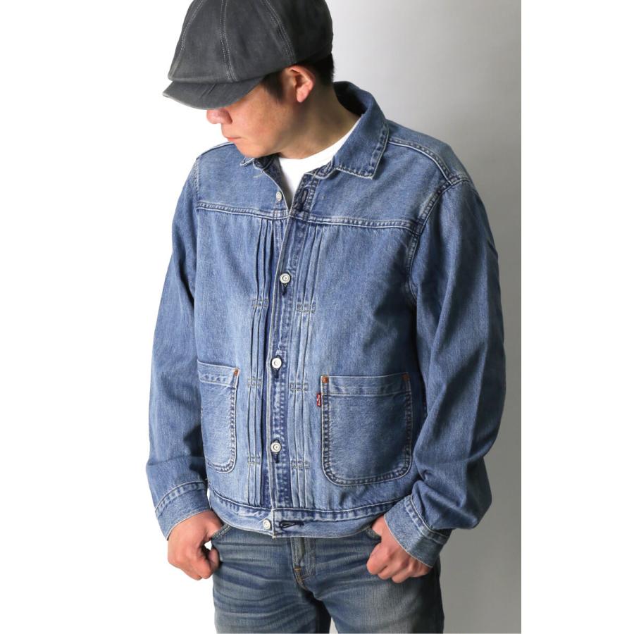 Levi's (リーバイス) ヴィンテージ プリーツ トラッカー