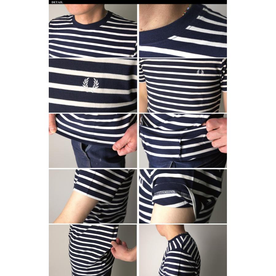 FRED PERRY (フレッドペリー) ブライトン ストライプ Tシャツ