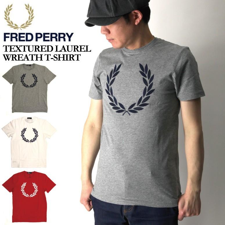 FRED PERRY (フレッドペリー) テキストレッド ローレル ウエザー FRED PERRY (フレッドペリー) テキストレッド ローレル ウエザー