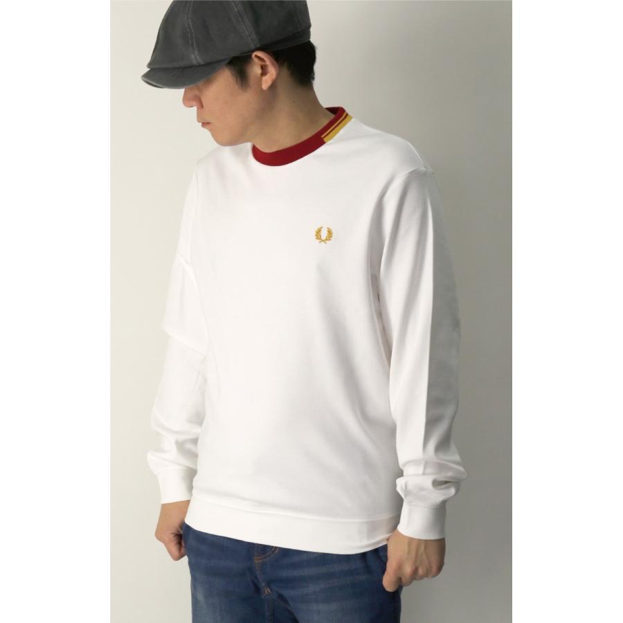 配送の都合上、本日限り値引き[FRED PERRY/フレッドペリー］ロンT Zip Neck Collar Sweatshirt(M 395：DARK CARBON): | FRED PERRY