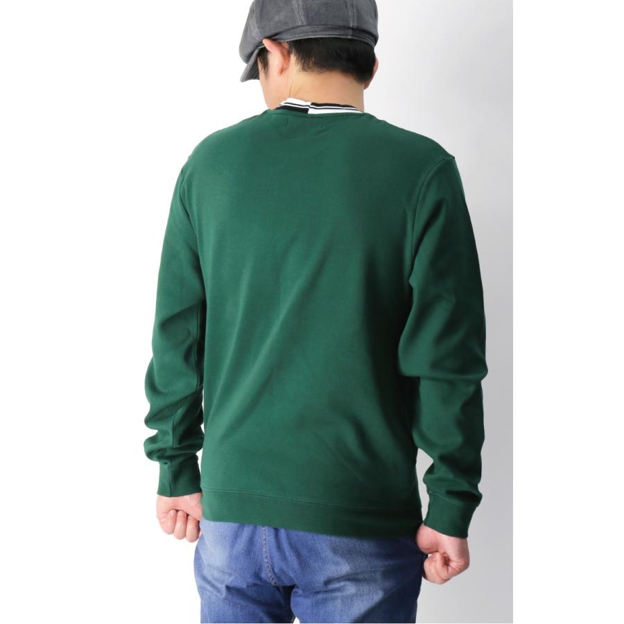 フレッドペリー　長袖　tシャツ　ロンt M 緑 フレッドペリー 長袖 tシャツ ロンt M 緑 FRED PERRY 長袖