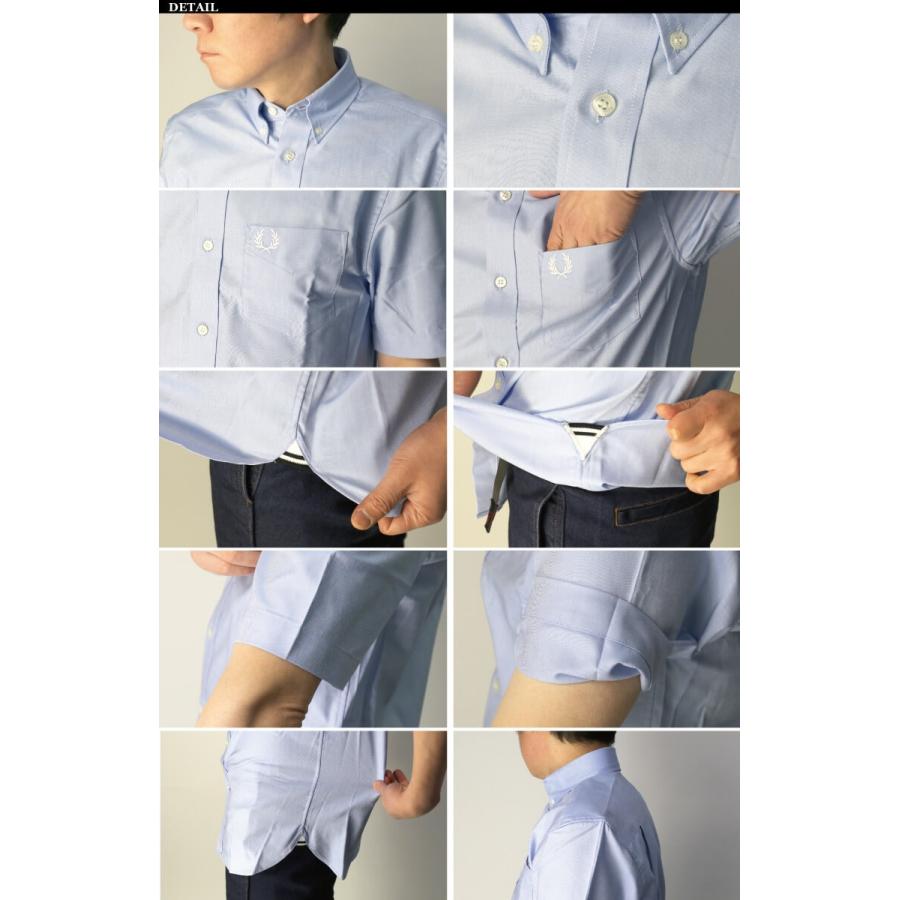 新品未使用 FRED PERRY M コットンボタンダウンシャツ サックスブルー 新品未使用 FRED PERRY M コットンボタンダウンシャツ サックス