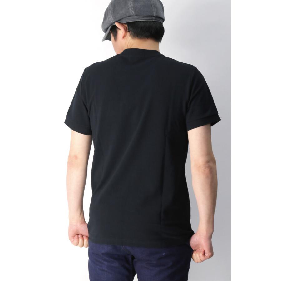 FRED PERRY (フレッドペリー) ポケット ディテイル ピケ Tシャツ  