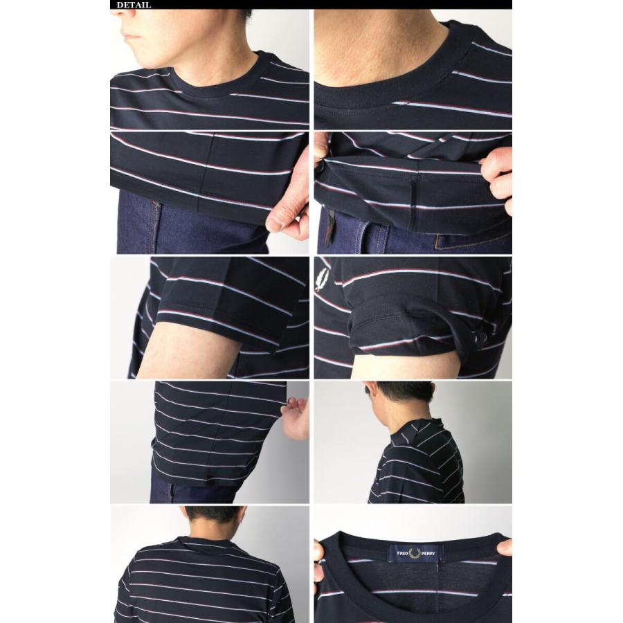 フレッドペリー　Tシャツ Mサイズ　ボーダーTシャツ FRED PERRY(フレッドペリー) ボーダーTシャツ （Tシャツ