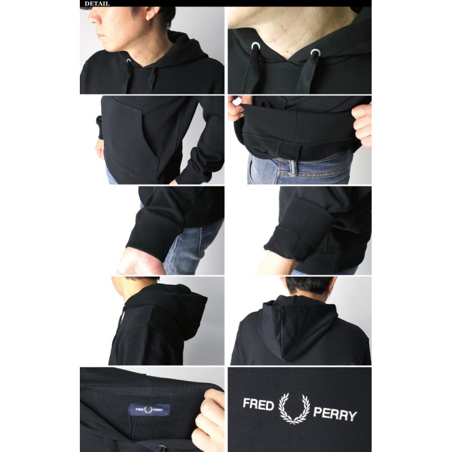 FRED PERRY (フレッドペリー) グラフィック フード スウェット