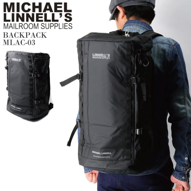 マイケルリンネル 大容量 超軽量 高撥水 機内持ち込み可 リュック 極美品 撥水 軽量 リュックサック MICHAEL LINNELL マイケルリンネル