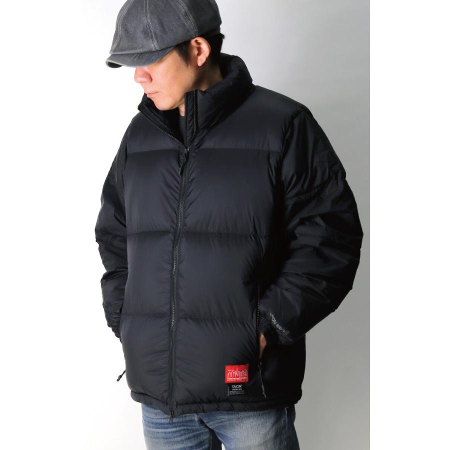 Manhattan Portage TAION ダウンM/S 黒男女兼用 TAION タイオン マンハッタンポーテージ Manhattan Portage