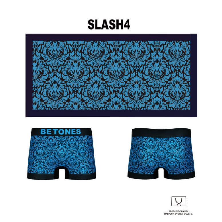 BETONES 4枚セット ビトーンズ ボクサーパンツ Amazon | [ビトーンズ] シームレスボクサーパンツ SLASH4 レッド