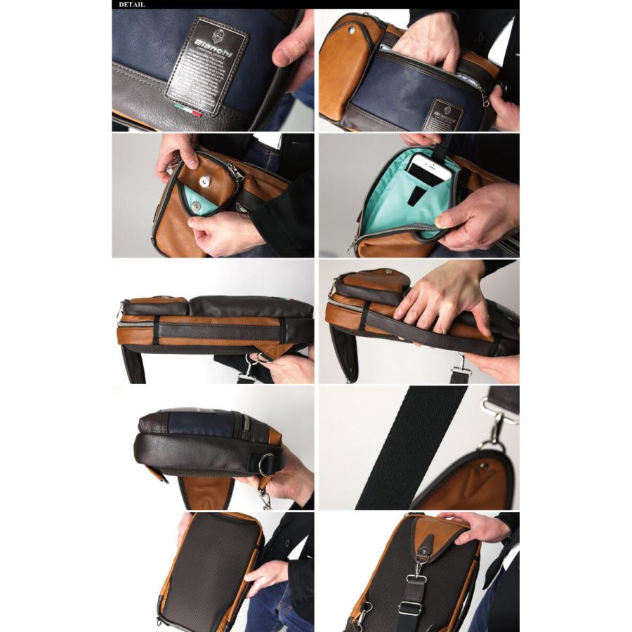 Bianchi (ビアンキ) ショルダーバッグ クラッチバッグ ボディ