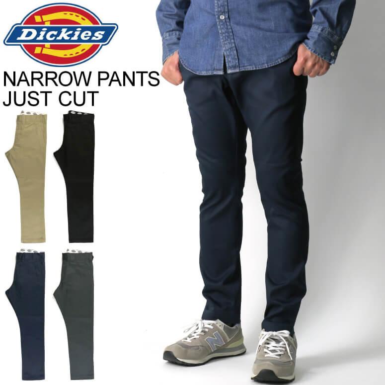 Dickies (ディッキーズ) ナロー パンツ ジャストカット TCツイル Dickies (ディッキーズ) ナロー パンツ ジャストカット TCツイル