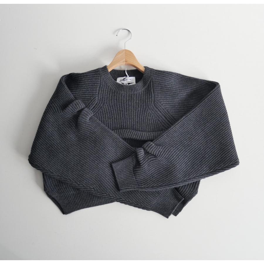 2023AW / 未使用 ENFOLD エンフォルド TUCK SHORT-KNIT PULLOVER