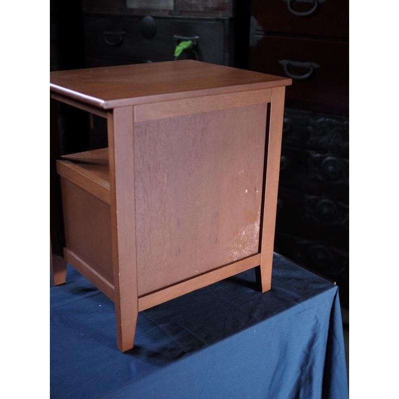 昭和レトロな電話台 昭和後期 古録展 送料別 Eサイズ 中古 品番H10668