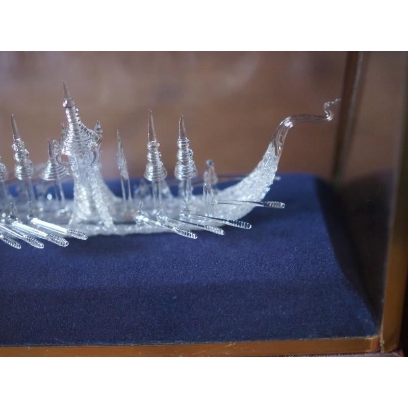 綺麗なガラス細工 タイ 古録展 送料別 Aサイズ 中古 品番H11203 : 古録