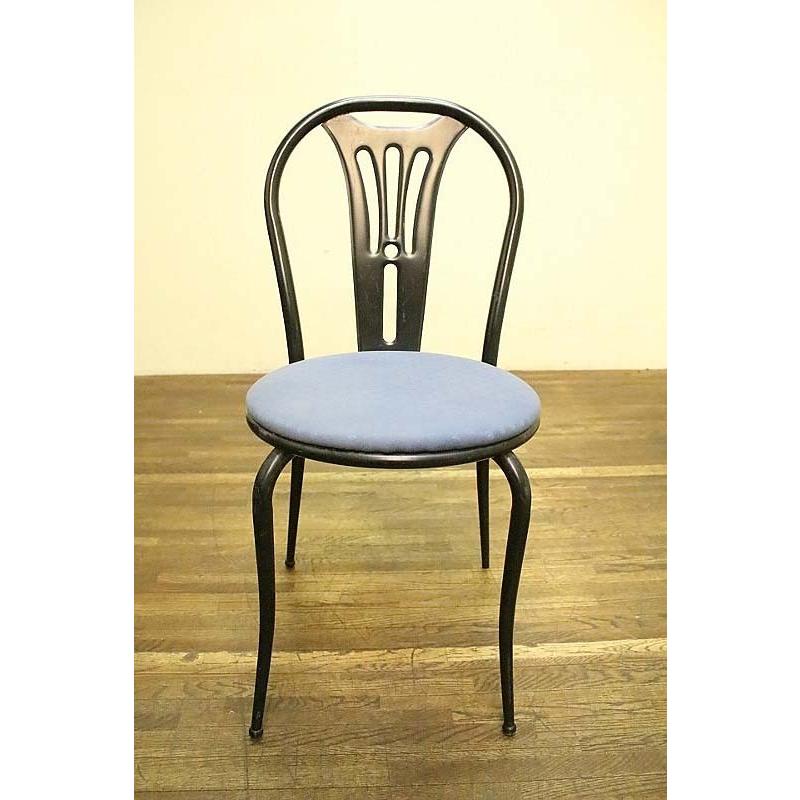 現代モノ鉄脚リビングチェア 古録展 送料別 Gサイズ 中古 品番I6692