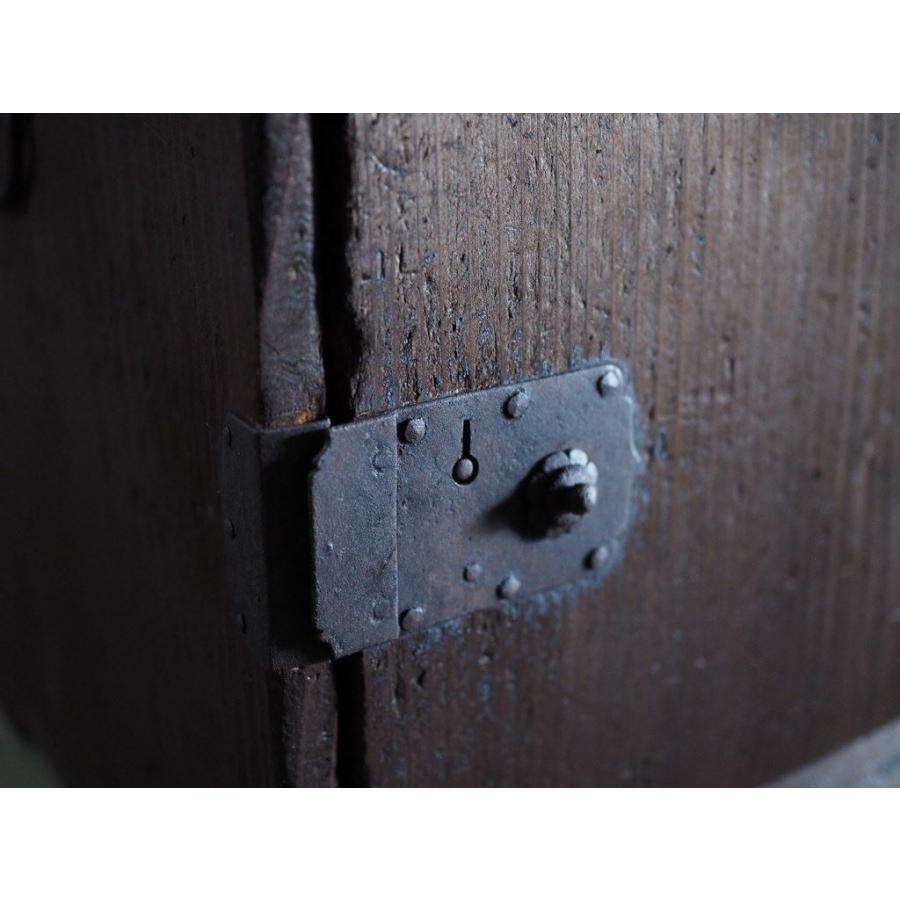 古い船金庫・書類入れ 江戸時代 古録展 送料別 D サイズ 中古 品番