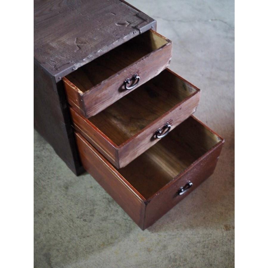 古い船金庫・書類入れ 江戸時代 古録展 送料別 D サイズ 中古 品番