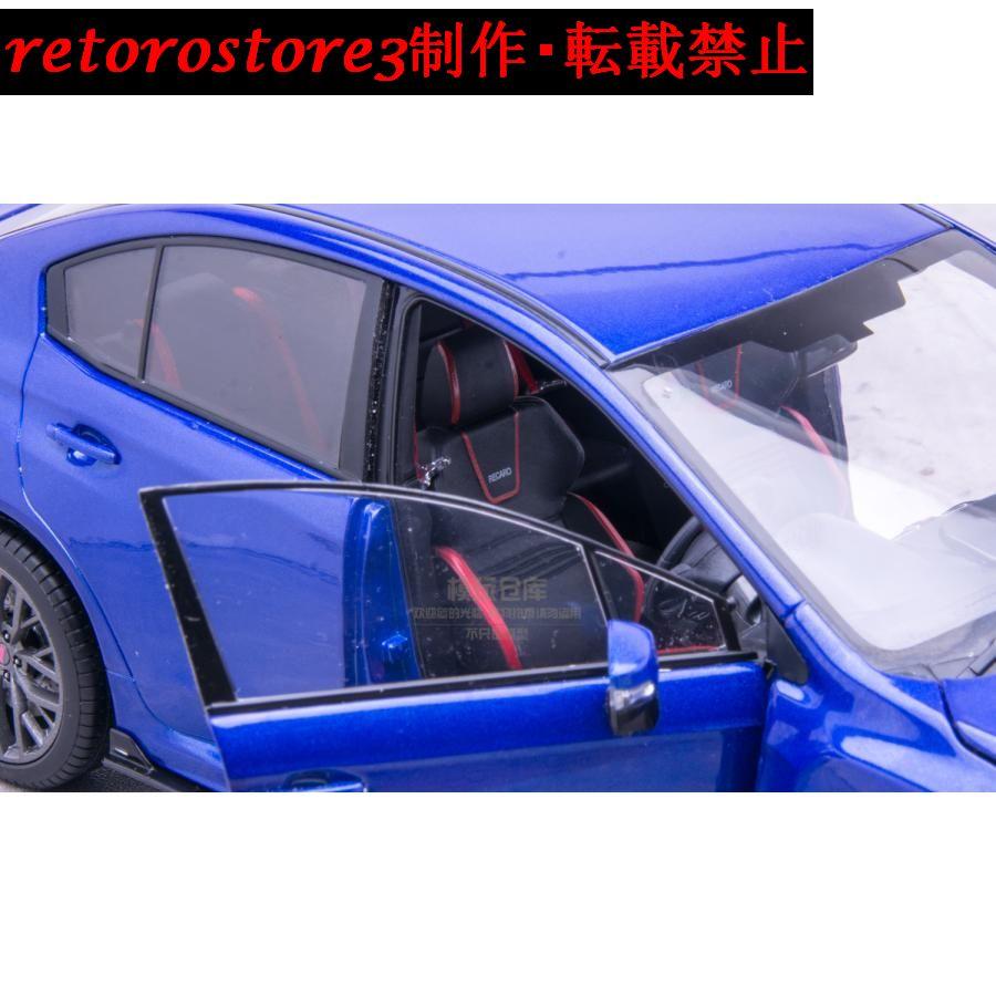 【並行輸入品】ミニカー 1/18 スバル インプレッサ WRX sti 2018 サンスターの画像
