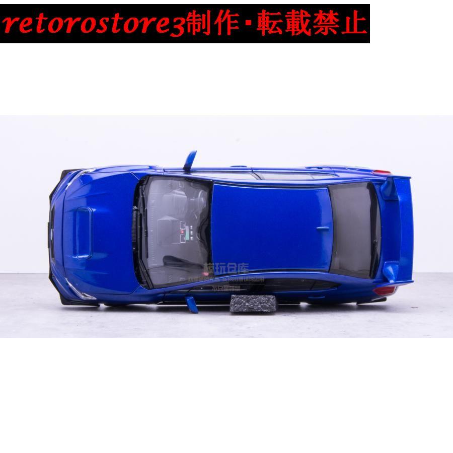 【並行輸入品】ミニカー 1/18 スバル インプレッサ WRX sti 2018 サンスターの画像