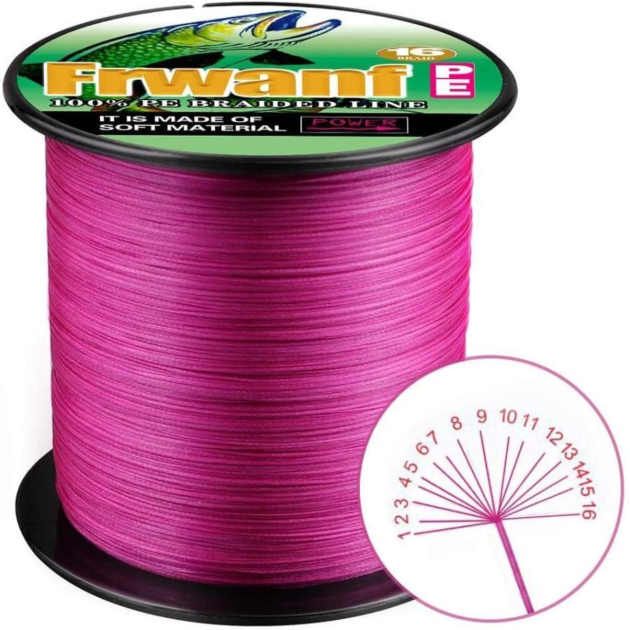 人気カラーの 高耐久 高強度 Peライン Frwanf 高感度 ピンク 500m 高飛距離 釣り糸 ライン Panero Shop