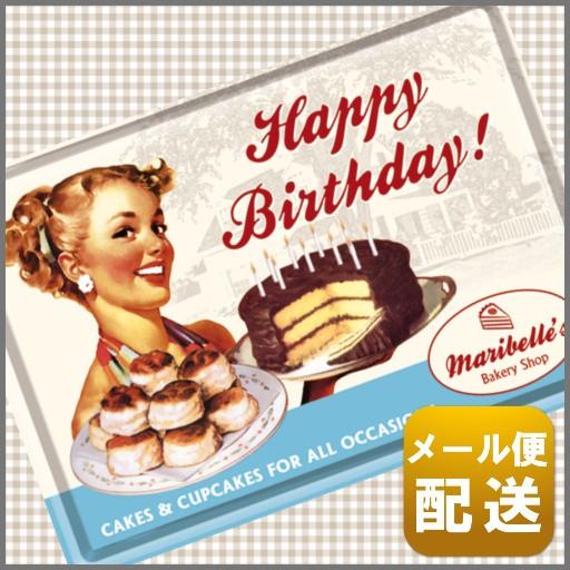 アメリカ 雑貨 ブリキ ポストカード バースデーカード 誕生日 レトロデザインギャラリー 通販 Yahoo ショッピング