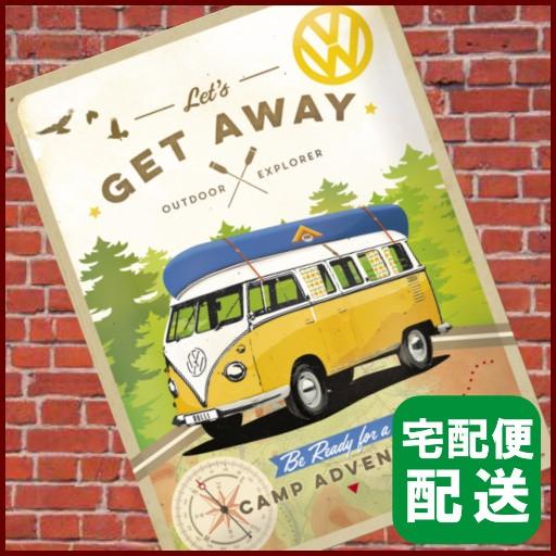 フォルクスワーゲン グッズ ブリキ 看板 ワーゲンバス Vw 238 レトロデザインギャラリー 通販 Yahoo ショッピング