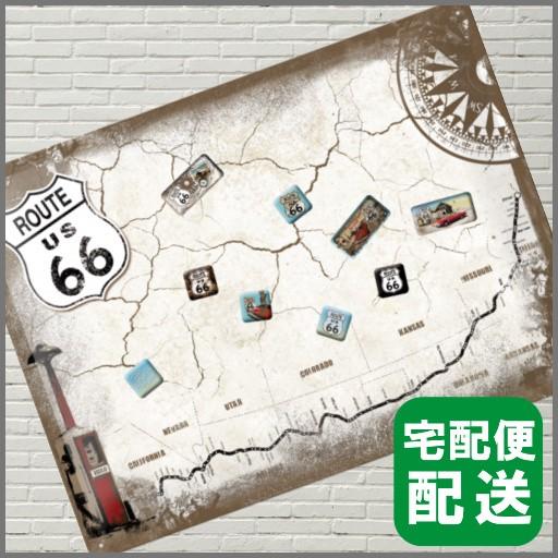 アメリカン レトロ ルート66 グッズ アメリカ マグネット ボード 雑貨
