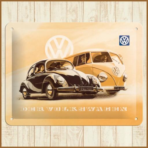 フォルクスワーゲン グッズ ブリキ 看板 ワーゲンバス VW｜retro-design-gallery｜02