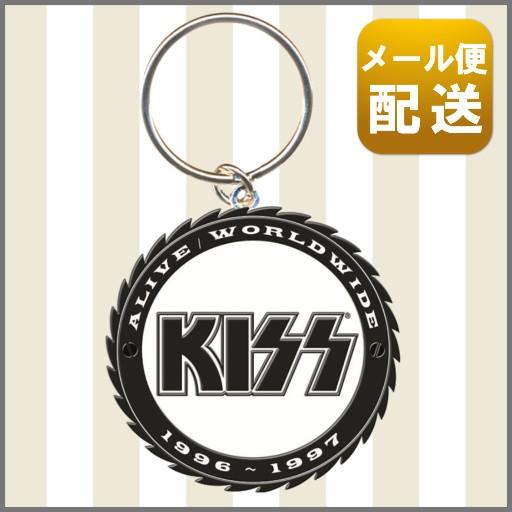 キッス グッズ キーホルダー キーリング KISS バズソーロゴ｜retro-design-gallery