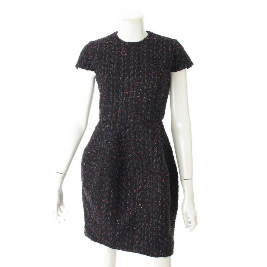 ヨーコチャン Yoko Chan ツイード ワンピース Ycd 316 275 ブラック 36 中古 正規品保証 Www Retro Jp 通販 Yahoo ショッピング