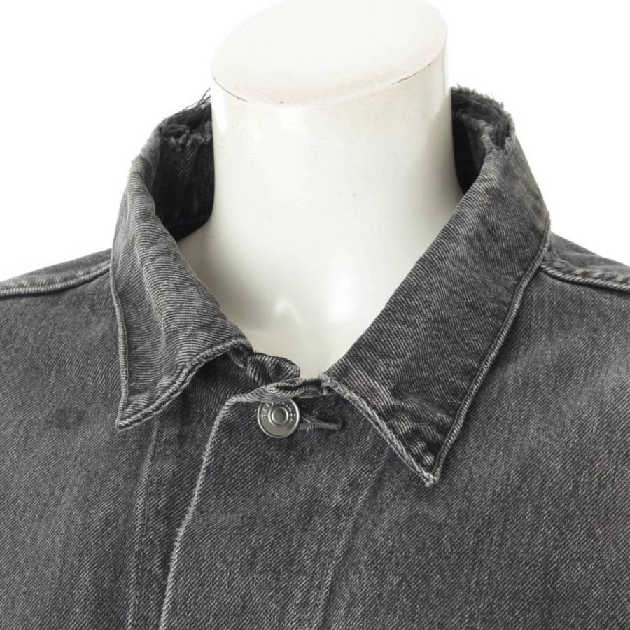 Balenciaga 18SS Like A Man デニム ジャケット ロゴ ダメージ加工
