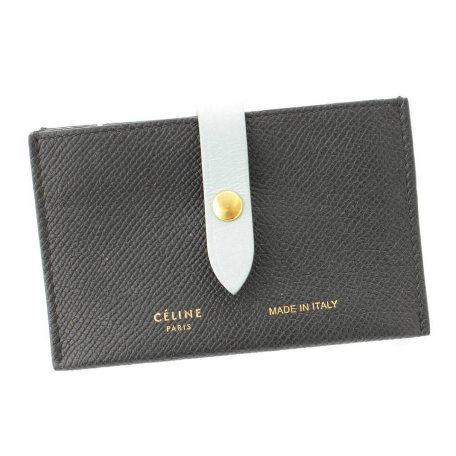 CELINE 【セリーヌ】Celine アコーディオン ストラップ カードホルダー 