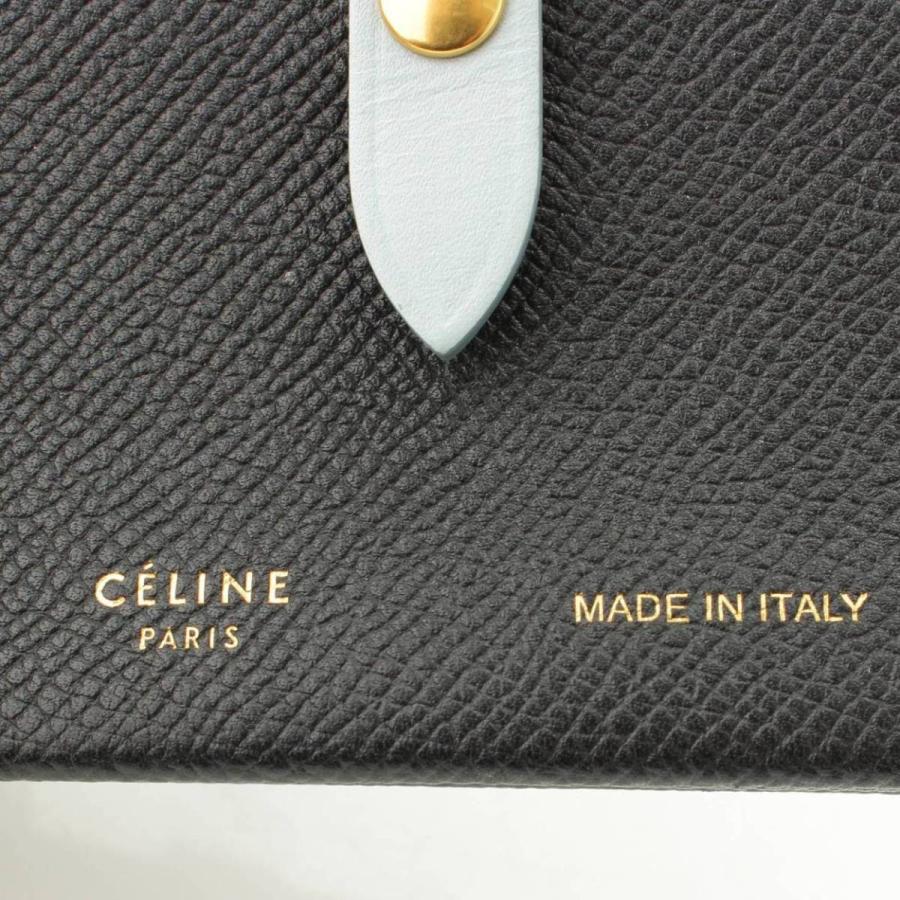 CELINE 【セリーヌ】Celine アコーディオン ストラップ カードホルダー 