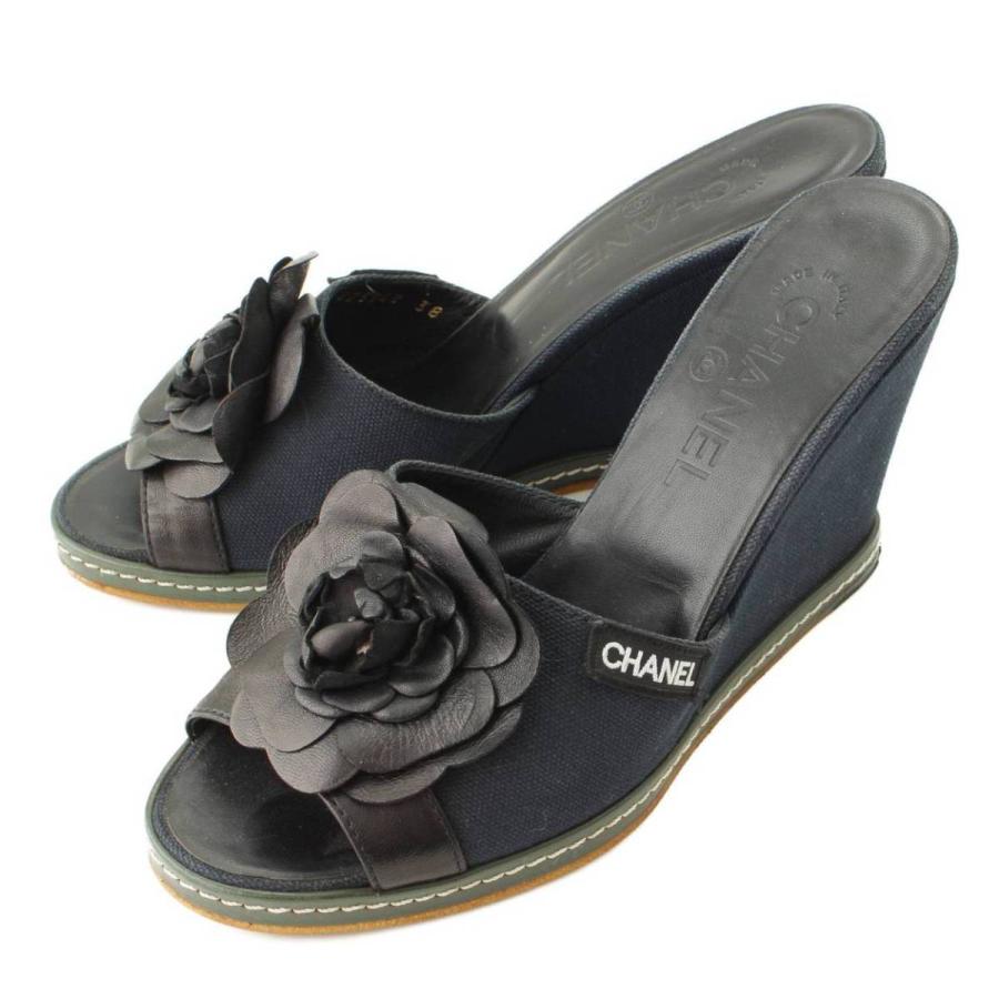 CHANEL 【シャネル】Chanel カメリア ミュール サンダル G25948  