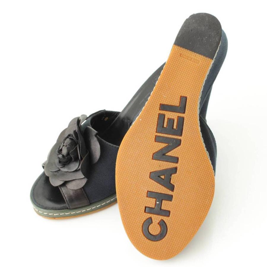 CHANEL 【シャネル】Chanel カメリア ミュール サンダル G25948  
