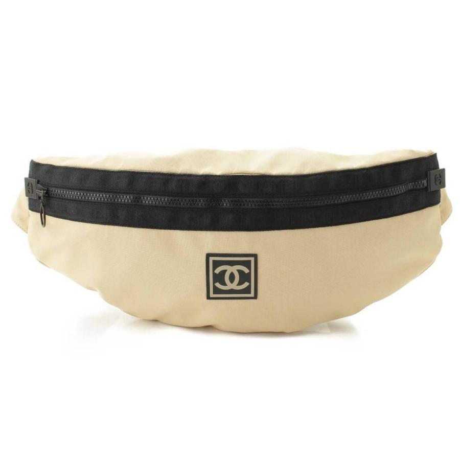 CHANEL バナナショルダーボディバッグ