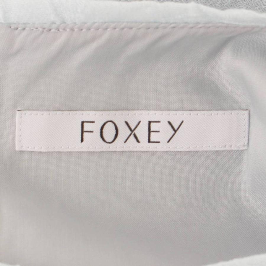 FOXEY 【フォクシー】Foxey フラワーエンボス ノースリーブ FOXEY 【フォクシー】Foxey フラワーエンボス ノースリーブ
