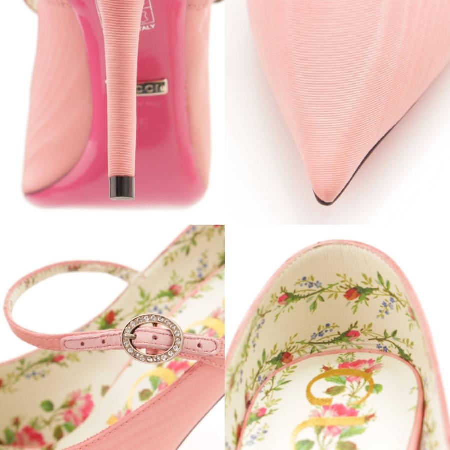 Gucci ピンク　パンプス　36 花柄 フローラル ヒール Gucci ピンクパンプス36 花柄 フローラル ヒール