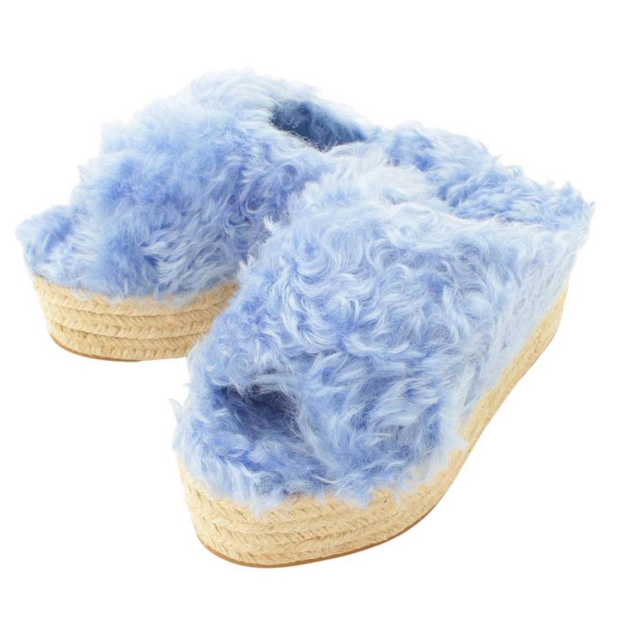 miu 【ミュウミュウ】Miu Miu 2016年 エスパドリーユ ファーサンダル  