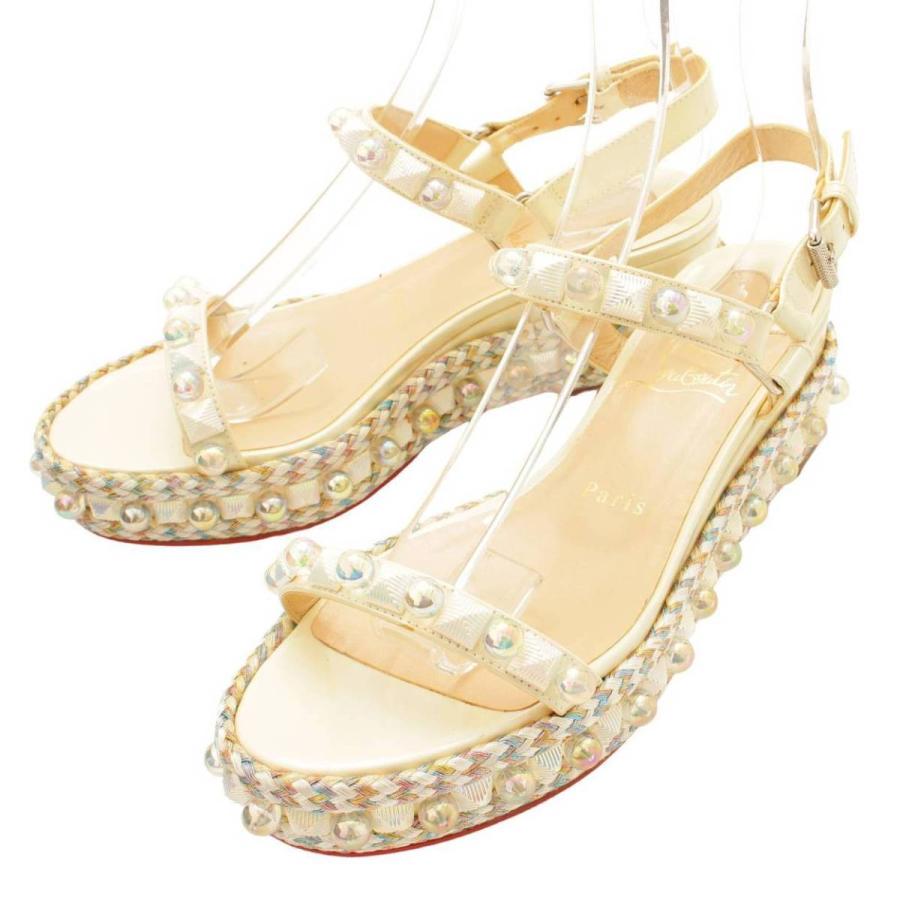 クリスチャン ルブタン】Christian Louboutin カタコニコ ウェッジ 