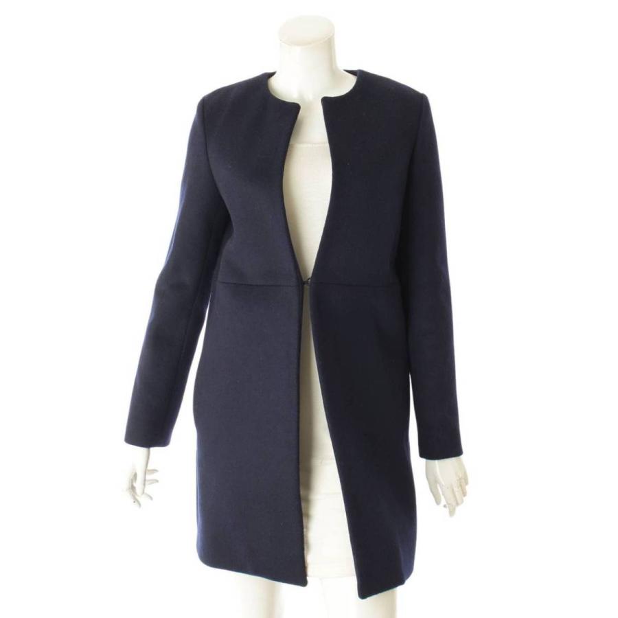 Chesty 【ヨーコチャン】YOKO CHAN ノーカラー ロングコート YCC-314  